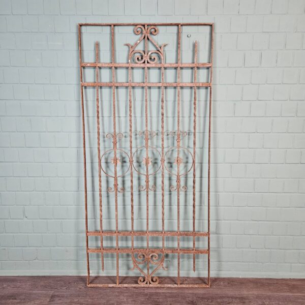 Fence Jugendstil 1910 Wrought Iron - Image 2