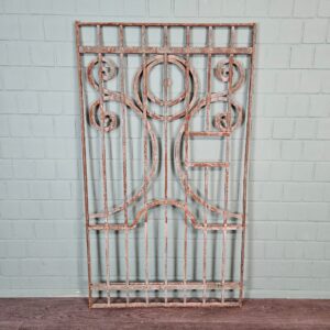 Fence Jugendstil 1910 Wrought Iron