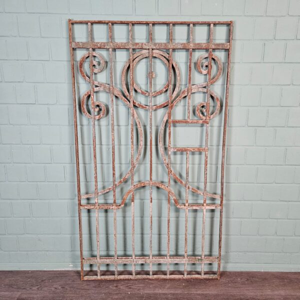 Fence Jugendstil 1910 Wrought Iron