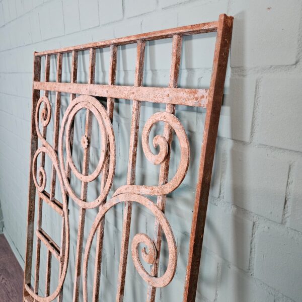 Fence Jugendstil 1910 Wrought Iron - Image 6