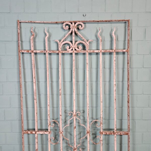 Fence Jugendstil 1910 Wrought Iron - Image 3