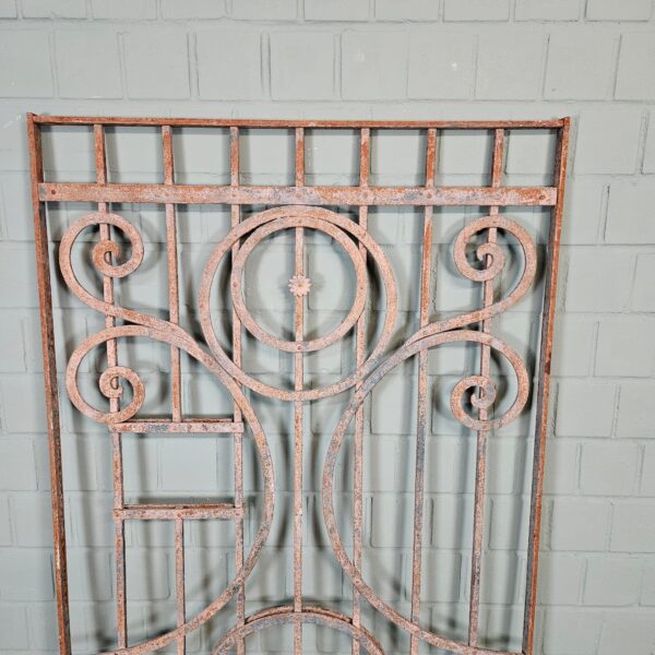 Fence Jugendstil 1910 Wrought Iron - Image 3