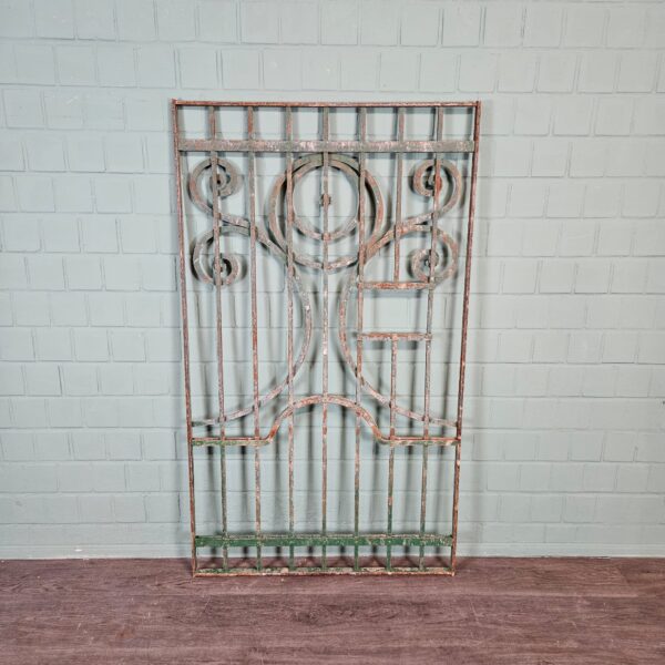 Fence Jugendstil 1910 Wrought Iron - Image 2