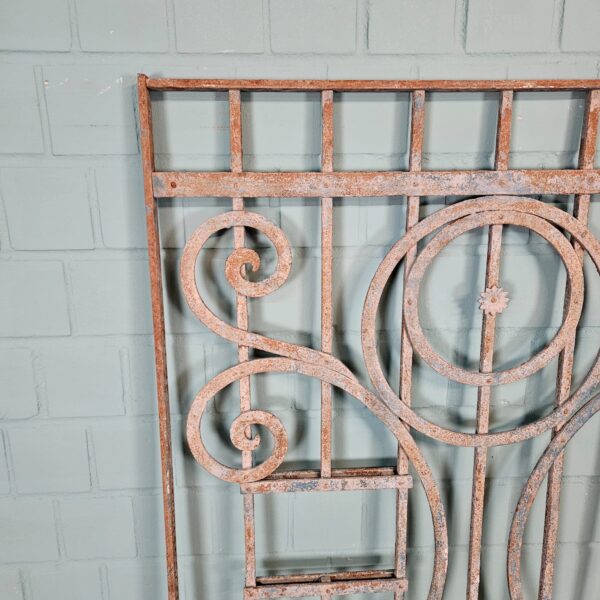 Fence Jugendstil 1910 Wrought Iron - Image 5