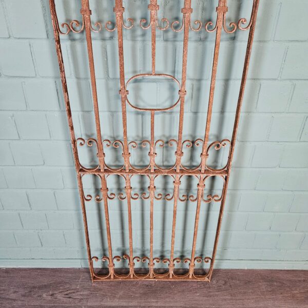 Fence Jugendstil 1910 Wrought Iron - Image 3