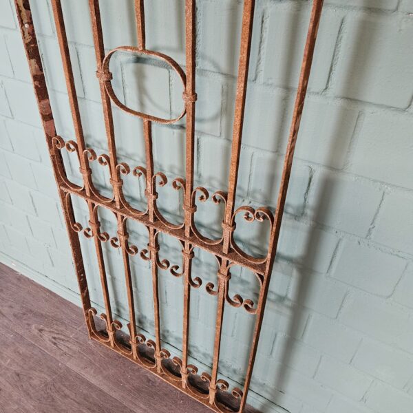 Fence Jugendstil 1910 Wrought Iron - Image 5