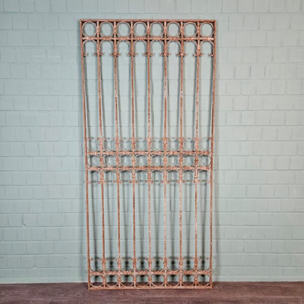 Fence Jugendstil 1910 Wrought Iron
