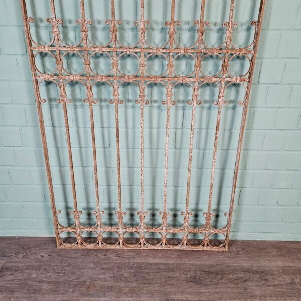 Fence Jugendstil 1910 Wrought Iron - Image 3
