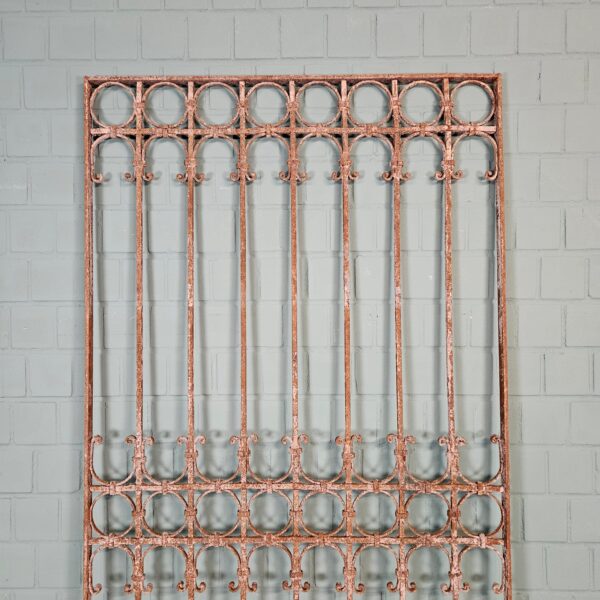 Fence Jugendstil 1910 Wrought Iron - Image 2