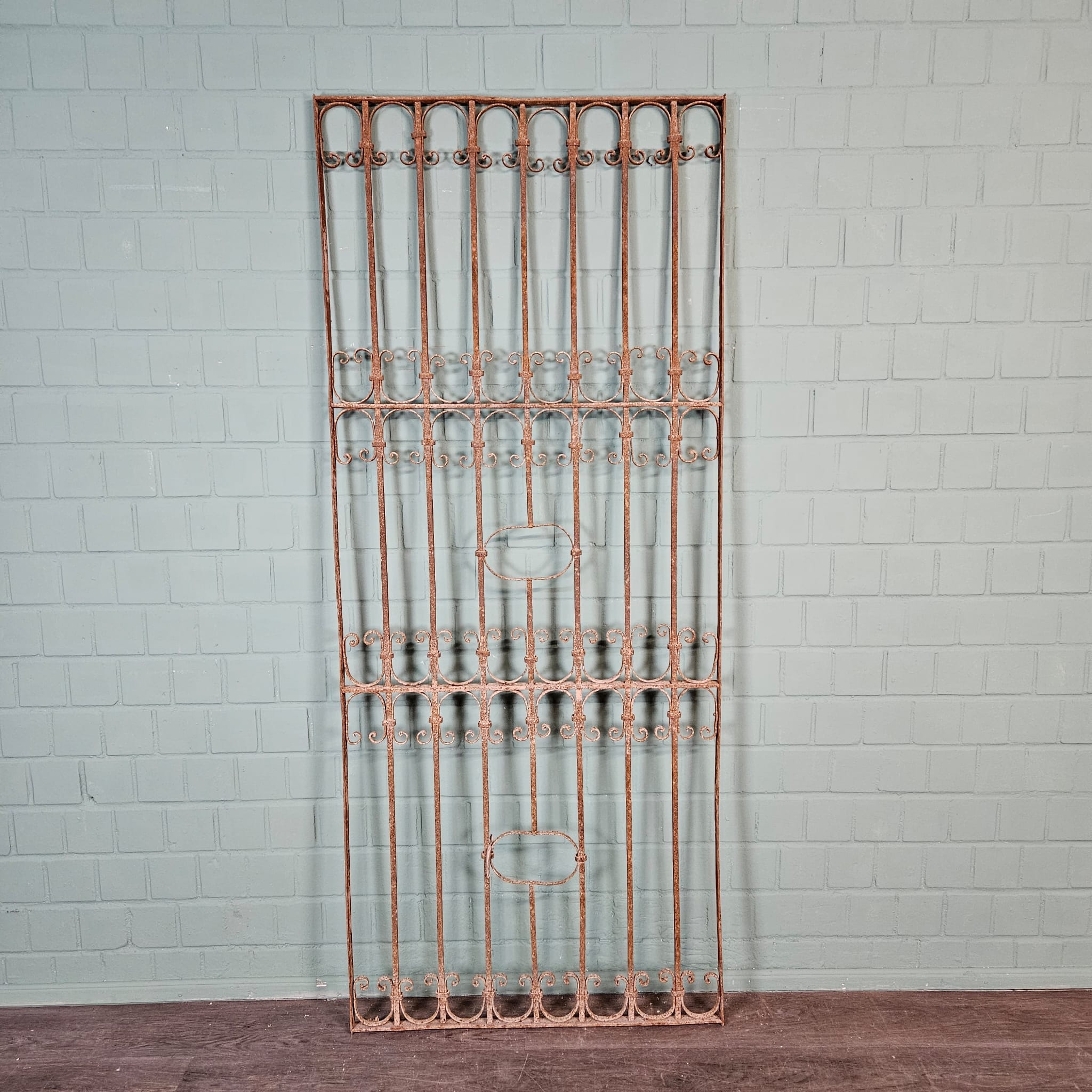 Fence Jugendstil 1910 Wrought Iron - Image 3