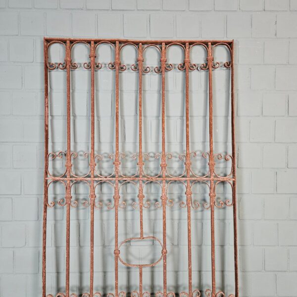 Fence Jugendstil 1910 Wrought Iron - Image 2