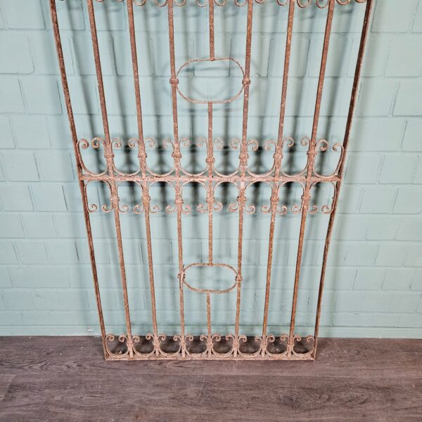 Fence Jugendstil 1910 Wrought Iron - Image 3