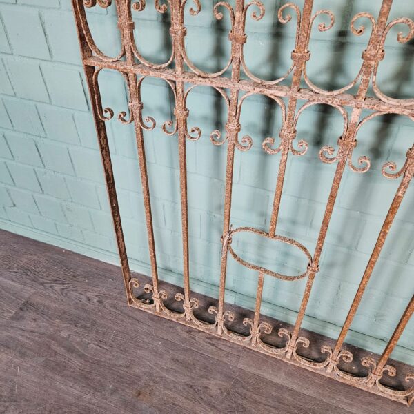 Fence Jugendstil 1910 Wrought Iron - Image 7