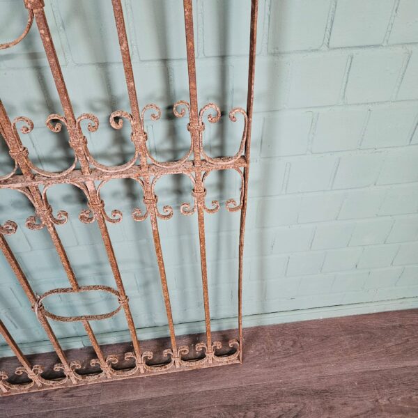 Fence Jugendstil 1910 Wrought Iron - Image 8