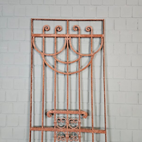 Fence Jugendstil 1910 Wrought Iron - Image 2