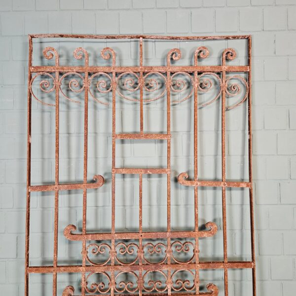 Fence Jugendstil 1910 Wrought Iron - Image 2