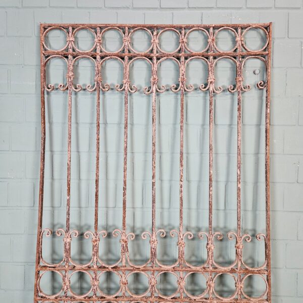 Fence Jugendstil 1910 Wrought Iron - Image 2