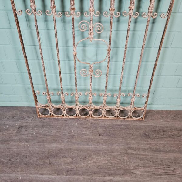 Fence Jugendstil 1910 Wrought Iron - Image 7