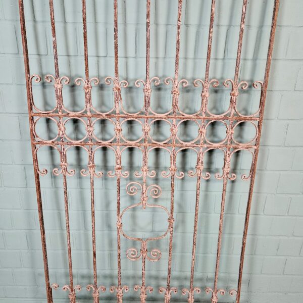 Fence Jugendstil 1910 Wrought Iron - Image 3