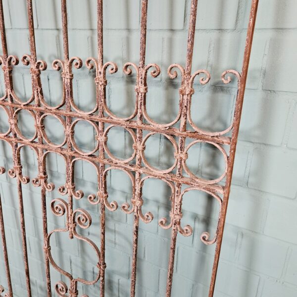 Fence Jugendstil 1910 Wrought Iron - Image 5