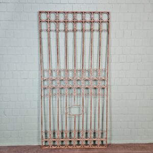 Fence Jugendstil 1910 Wrought Iron