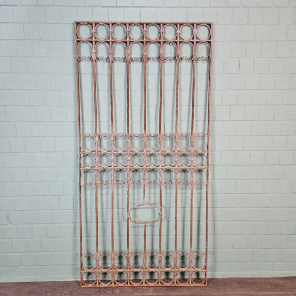 Fence Jugendstil 1910 Wrought Iron - Image 3
