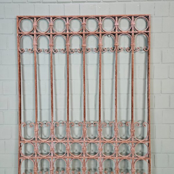 Fence Jugendstil 1910 Wrought Iron - Image 2