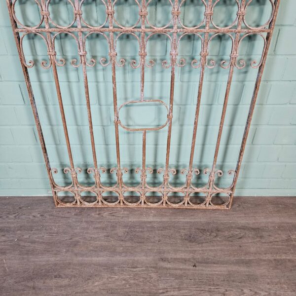Fence Jugendstil 1910 Wrought Iron - Image 4