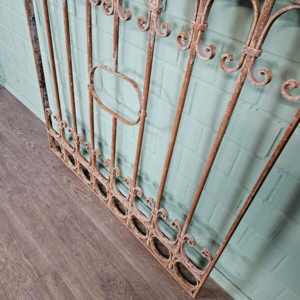 Fence Jugendstil 1910 Wrought Iron - Image 7
