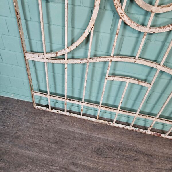 Fence Jugendstil 1910 Wrought Iron - Image 7