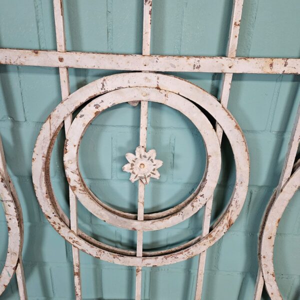 Fence Jugendstil 1910 Wrought Iron - Image 5