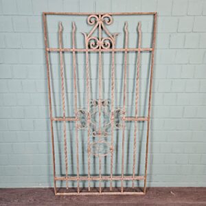 Fence Jugendstil 1910 Wrought Iron