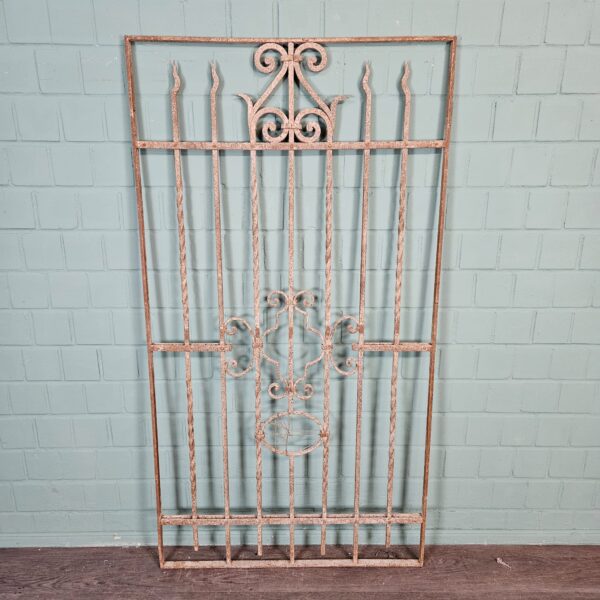 Fence Jugendstil 1910 Wrought Iron - Image 3