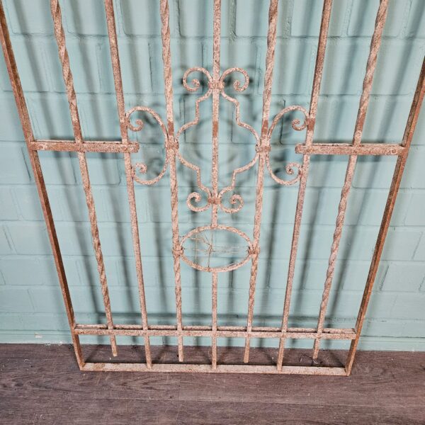 Fence Jugendstil 1910 Wrought Iron - Image 3