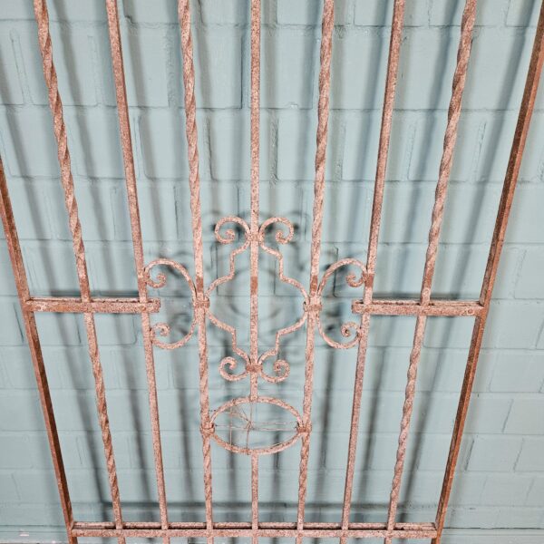 Fence Jugendstil 1910 Wrought Iron - Image 7