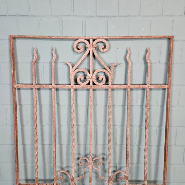 Fence Jugendstil 1910 Wrought Iron - Image 2