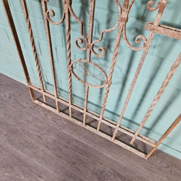 Fence Jugendstil 1910 Wrought Iron - Image 8