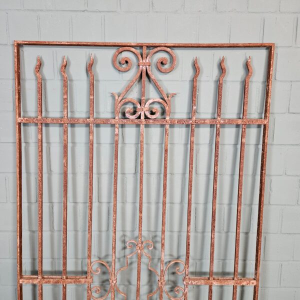 Fence Jugendstil 1910 Wrought Iron - Image 2