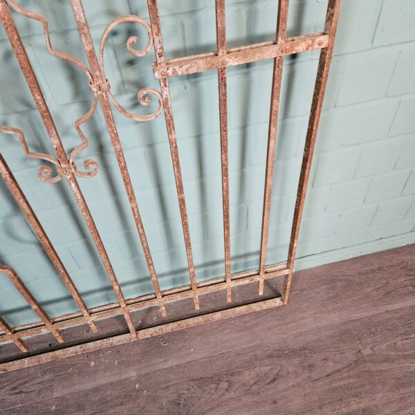 Fence Jugendstil 1910 Wrought Iron - Image 7