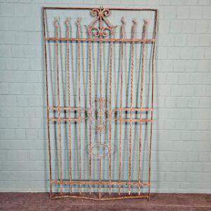 Fence Jugendstil 1910 Wrought Iron