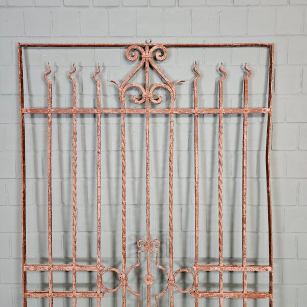 Fence Jugendstil 1910 Wrought Iron - Image 3
