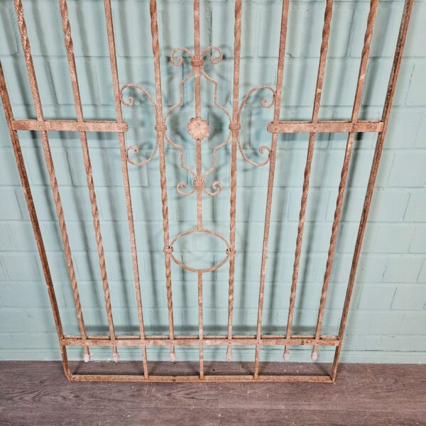 Fence Jugendstil 1910 Wrought Iron - Image 6