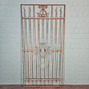 Fence Jugendstil 1910 Wrought Iron
