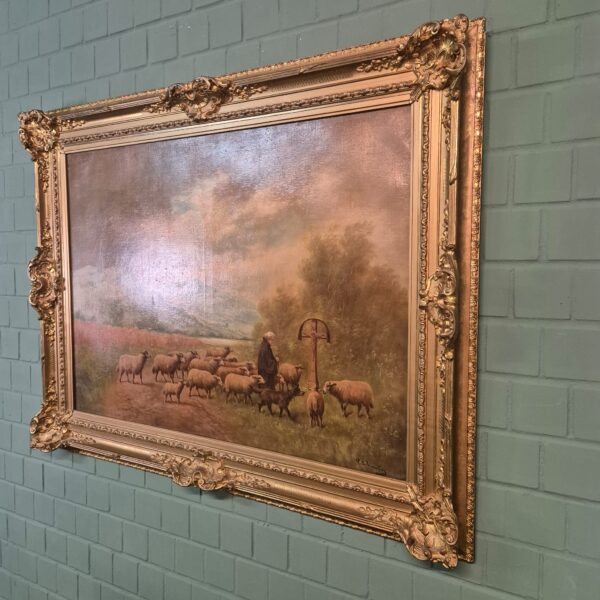 Painting Artwork Paul Henry Schouten Antique - Image 4