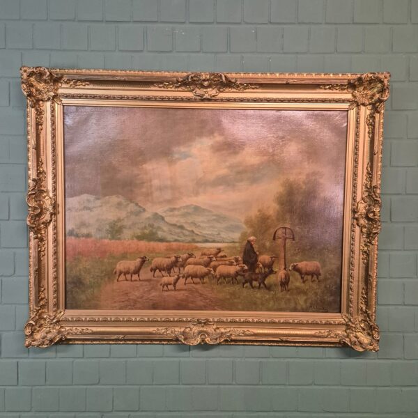 Painting Artwork Paul Henry Schouten Antique