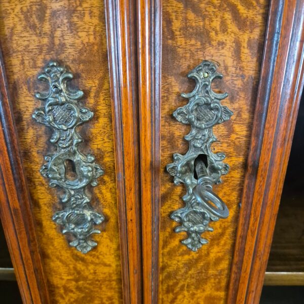 Display Cabinet Gründerzeit 1880 Birch Wood - Image 13