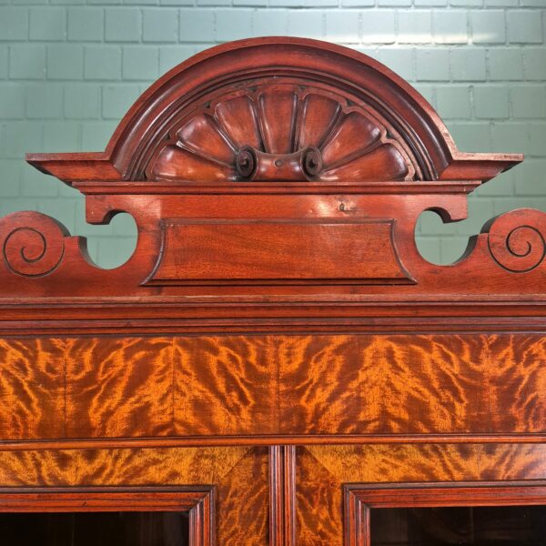Display Cabinet Gründerzeit 1880 Birch Wood - Image 11