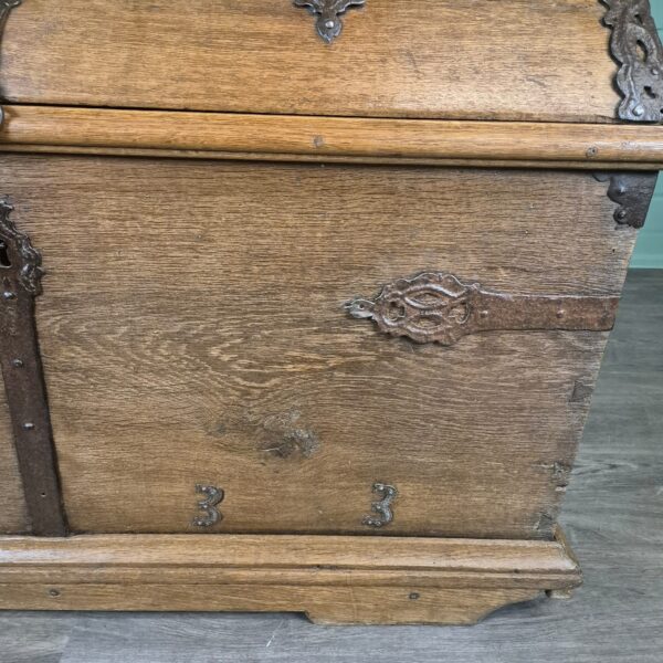 Chest Baroque 1733 Oak - Image 11