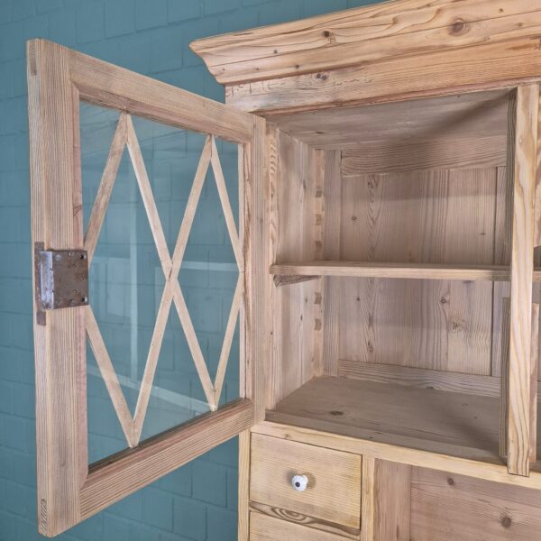 Kitchen Cabinet Jugendstil 1900 Pine - Image 8