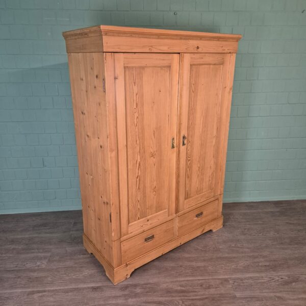 Wardrobe Jugendstil 1900 Pine - Image 2